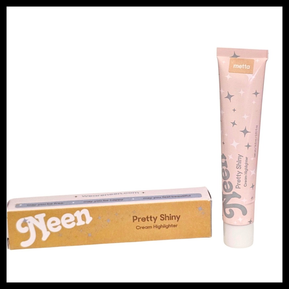 Neen Metta Pretty Shiny Cream Highlighter Face Eyes Lips Makeup Cosmetic